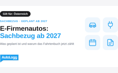 Sachbezug für E-Firmenautos ab 2027: Was in Österreich geplant ist