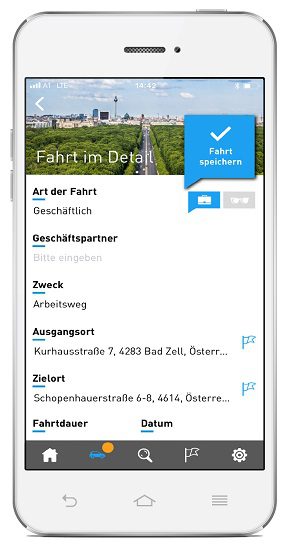 Privatfahrten zuordnen so einfach wie nie, mit AutoLogg Digitales Fahrtenbuch - Privatfahrten zuordnen