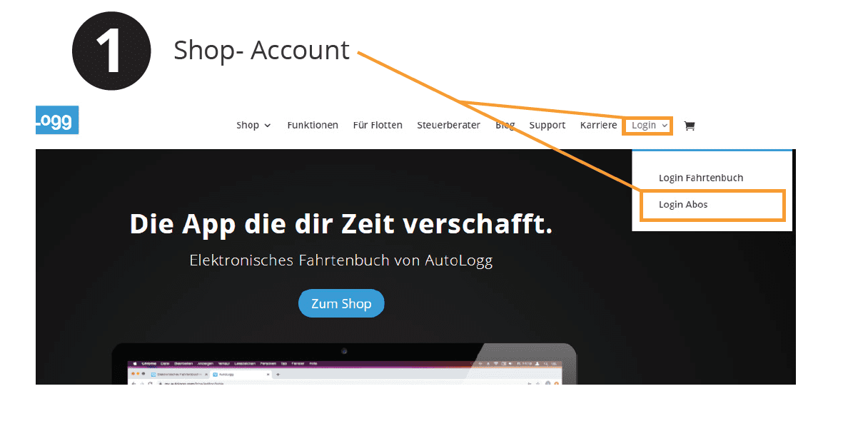 Shop Account AutoLogg